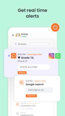 Screenshot of the application Qustodio Parental Control App - #5