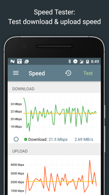 Screenshot of the application Network Analyzer - #4