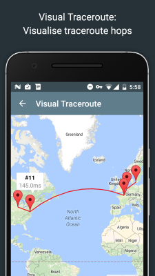 Screenshot of the application Network Analyzer - #8