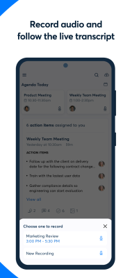 Screenshot of the application OtterAI - #3