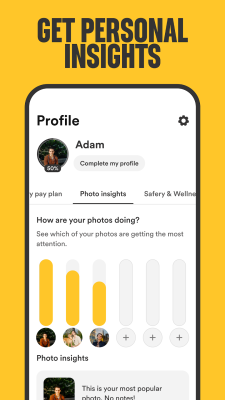 Screenshot of the application Bumble - #7
