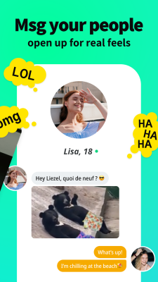 Screenshot of the application BeFriend - #3