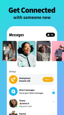 Screenshot of the application BeFriend - #5