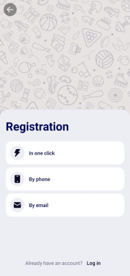 Screenshot of the application WOWBET - #4