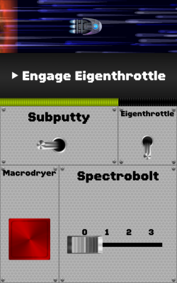 Screenshot of the application Spaceteam - #1