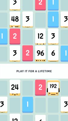 Screenshot of the application Threes! Freeplay - #5