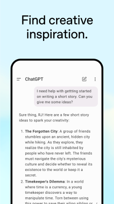 Screenshot of the application ChatGPT - #4