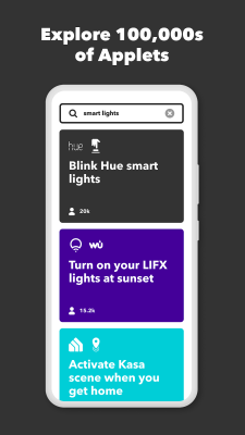 Screenshot of the application IFTTT - #5