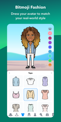 Screenshot of the application Bitmoji - #3