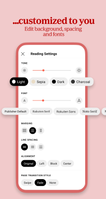 Screenshot of the application Kobo - #4