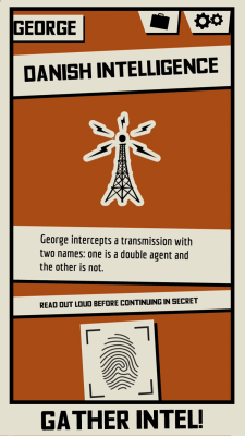Screenshot of the application Triple Agent - #3