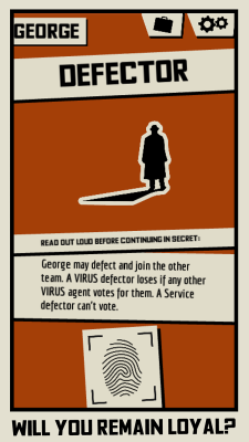 Screenshot of the application Triple Agent - #4
