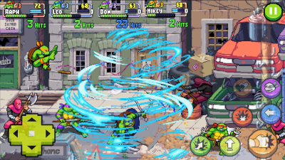 Screenshot of the application TMNT: Shredder's Revenge - #7