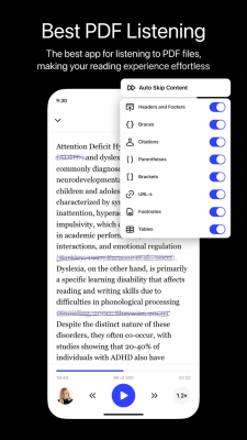 Screenshot of the application Speechify - #5