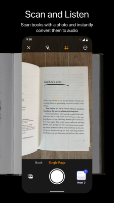 Screenshot of the application Speechify - #6