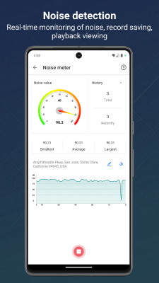 Screenshot of the application Signal Detector - #6