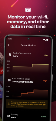 Screenshot of the application ExitLag - #5