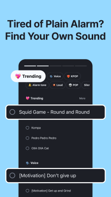 Screenshot of the application Alarmy - #3