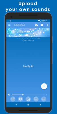 Screenshot of the application Ambience: sleep sounds - #3