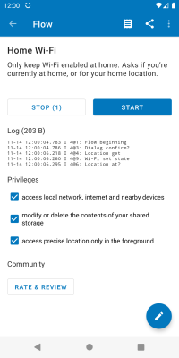 Screenshot of the application Automate - #6