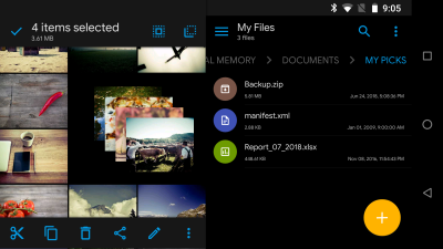 Screenshot of the application Solid Explorer File Manager - #7