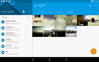 Screenshot of the application Solid Explorer File Manager - #9
