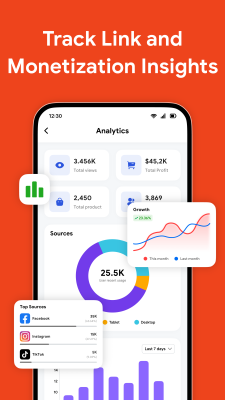 Screenshot of the application Linkbio - #4