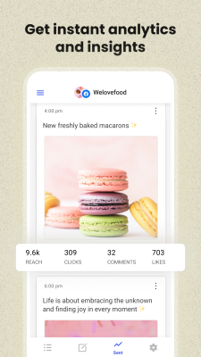 Screenshot of the application Buffer - #6