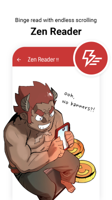 Screenshot of the application Lezhin Comics - #5
