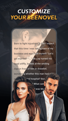 Screenshot of the application Beenovel - #5