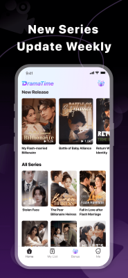 Screenshot of the application DramaTime - #5