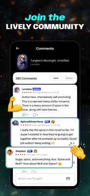 Screenshot of the application WebNovel - #6