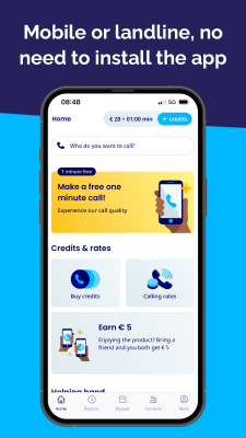 Screenshot of the application Talk360: International Calling - #2