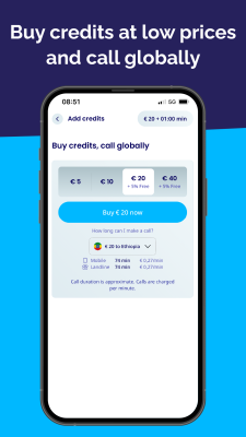 Screenshot of the application Talk360: International Calling - #6