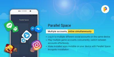 Screenshot of the application Parallel Space－Multi Accounts - #5