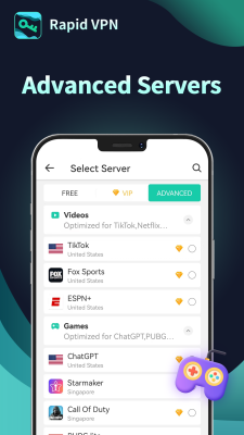 Screenshot of the application Rapid VPN - #6
