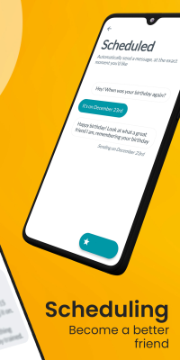 Screenshot of the application Wize SMS - #2