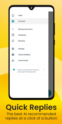 Screenshot of the application Wize SMS - #4