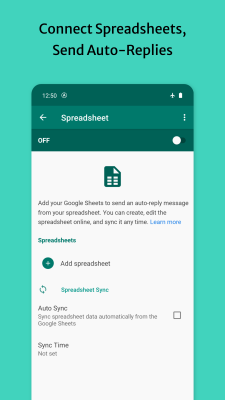 Screenshot of the application Whatauto - Auto Reply - #5