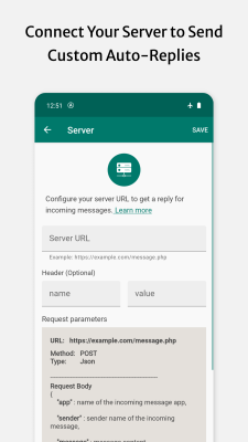 Screenshot of the application Whatauto - Auto Reply - #6