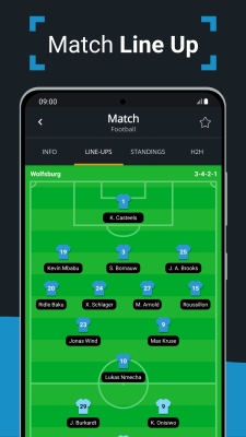 Screenshot of the application Livescore by SoccerDesk - #3