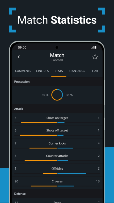 Screenshot of the application Livescore by SoccerDesk - #4