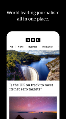 Screenshot of the application BBC: World News & Stories - #1