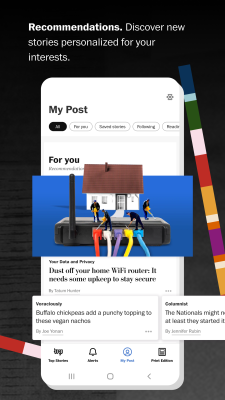 Screenshot of the application The Washington Post - #3