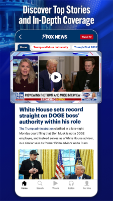 Screenshot of the application Fox News - #1