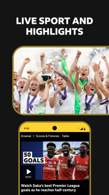 Screenshot of the application BBC Sport - #3
