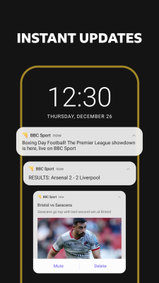Screenshot of the application BBC Sport - #5