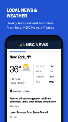 Screenshot of the application NBC News - #5