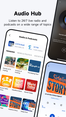 Screenshot of the application CGTN - #3