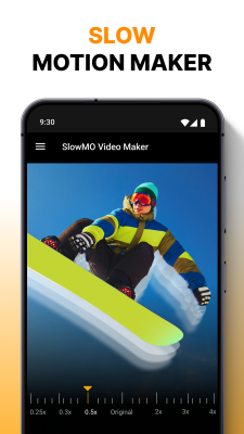 Screenshot of the application Slow Motion Video Maker - #3